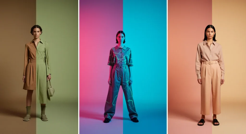 2025 Color Palettes: Dominant Hues for US Fashion Consumers