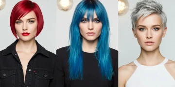 Celebrities flaunting bold hair transformations of 2025 with sharp cuts and vibrant colors