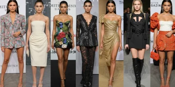 Iconic celebrity fashion from 2024 influencing 2025 street style trends