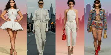 Four diverse celebrity fashion icons influencing US trends in 2025
