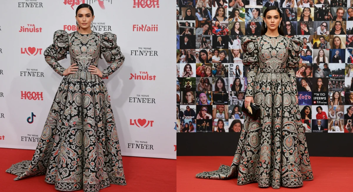 Celebrity fashion influencing social media users and trend adoption