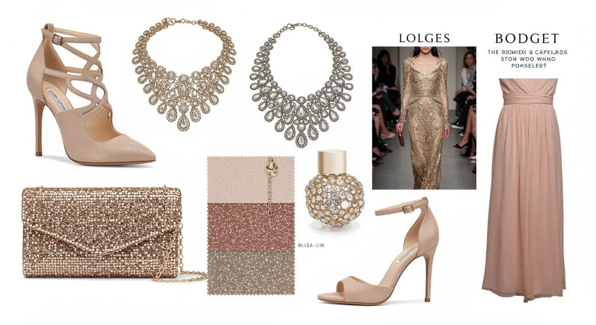 Affordable accessories and clothing for red carpet recreation