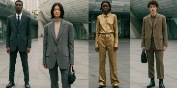 Stylish individuals in city, showcasing Fall 2025 fashion trends