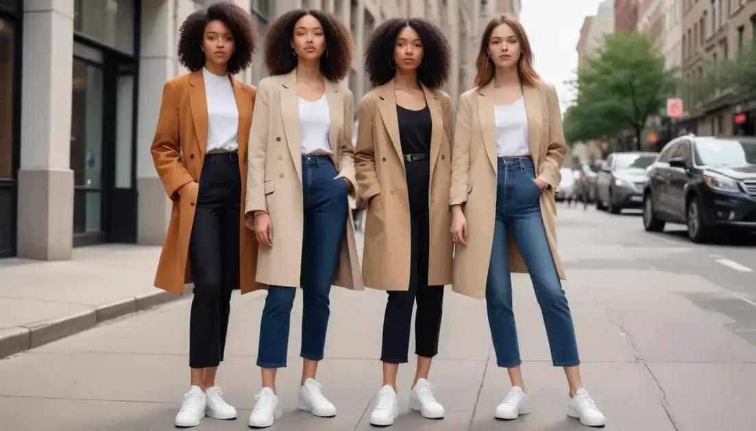 balancing proportions: pairing oversized blazers with slim sneakers balancing proportions: pairing oversized blazers with slim sneakers