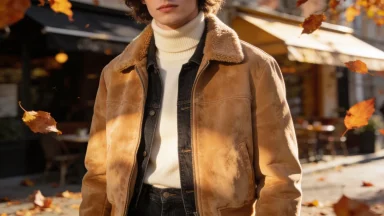suede outerwear becoming a cold-weather staple: why now